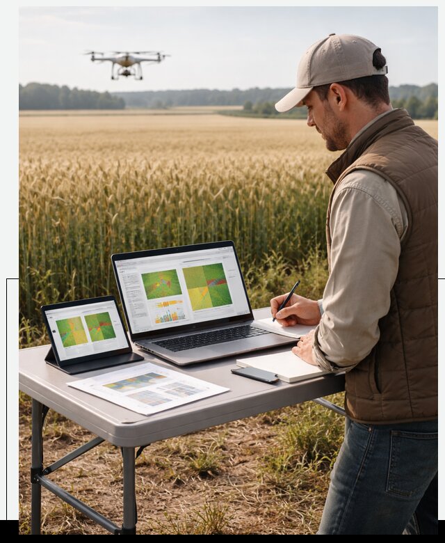 Система AI прогнозирования урожайности для точных агрономий в Батайске
