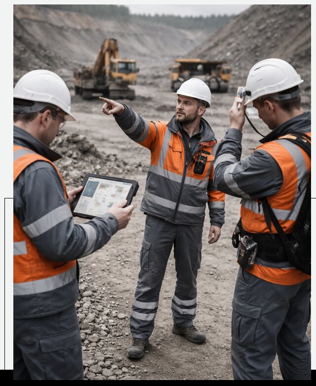 Система контроля персонала для горнодобывающей отрасли в Батайске