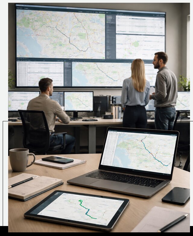 Трекинг грузов и Fleet Management, мониторинг автопарка в Батайске