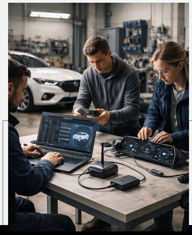 Разработка Connected Car и ПО для автопрома в Батайске